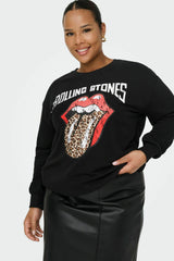 Only Carmakoma Rolli Sweat Black