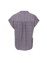 Black Colour Luna Andrea blouse blue mist