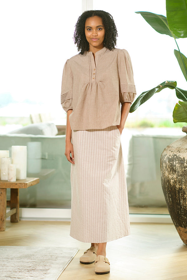 Prepair Alma skirt light sand