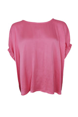 Black Colour Mabel Blouse Pink