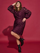 Only Carmakoma  Gelina dress winetasting