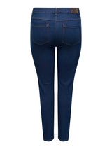 Only Carmakoma Snow stretch skinny jeans Dark blue jeans
