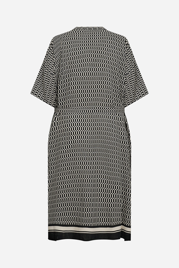 Wasabi Nora Dress Black/White