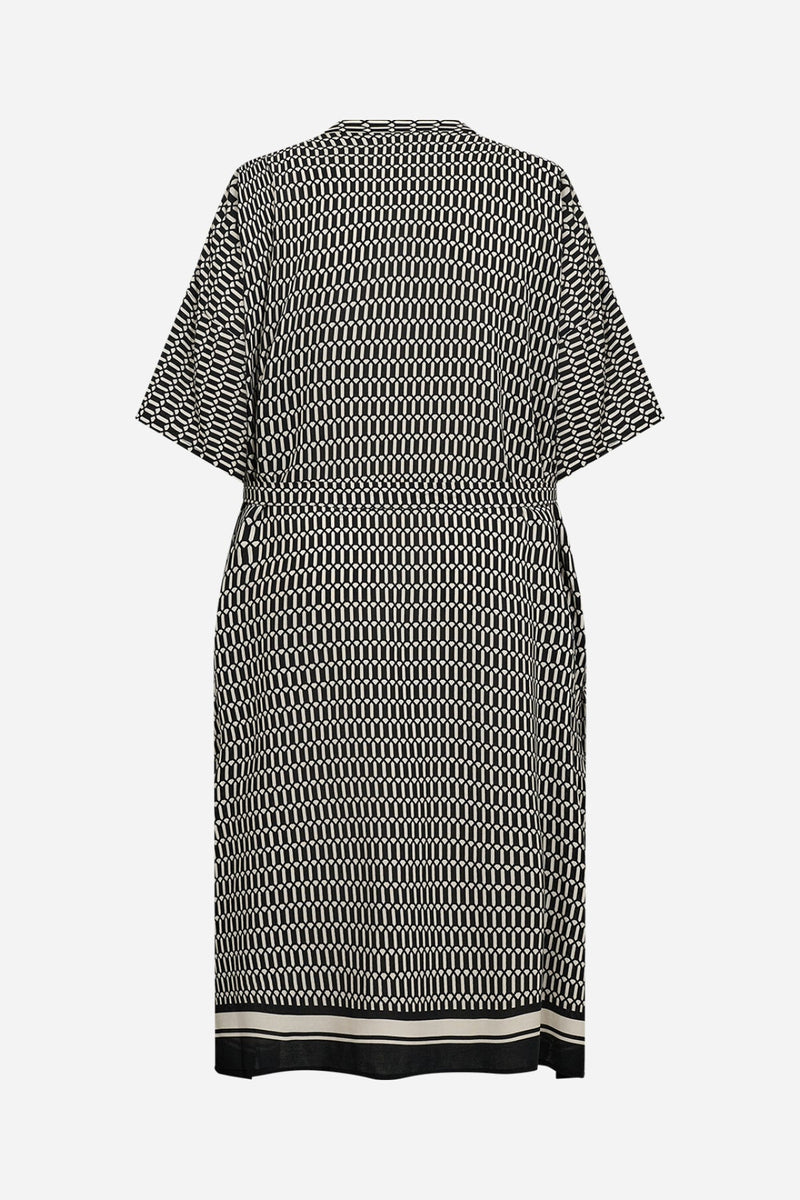 Wasabi Nora Dress Black/White