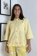 Gaspar Vigo canvas shirt yellow