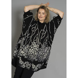 Gozzip Gerda oversized tunic black