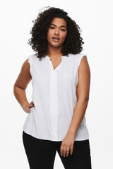 Only Carmakoma Mumi top white
