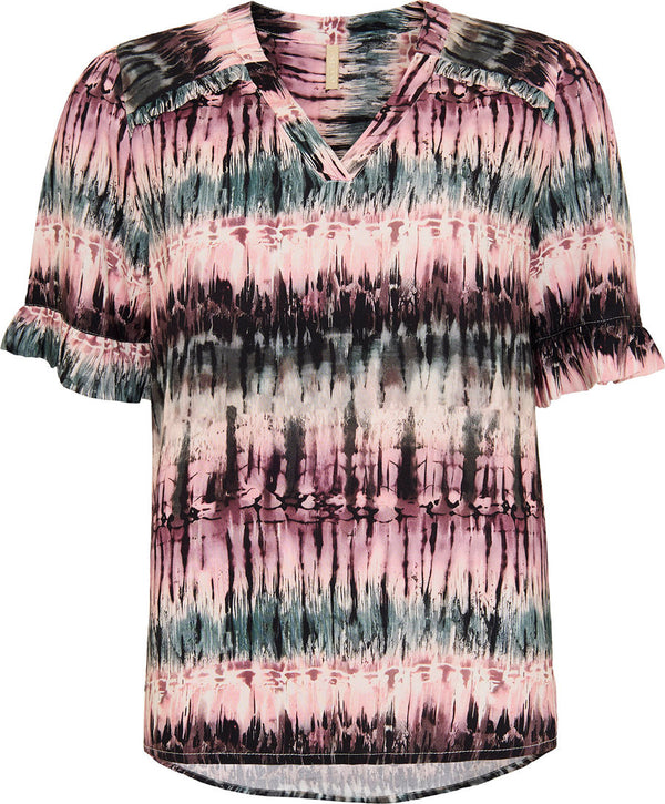 Ofelia Aksa Blouse Rosa Combi