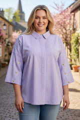Cassiopeia Metanna Blouse Blue Combi