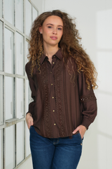 prepair Lila Blouse Brown