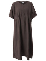 GOZZIP Vanya dress brown