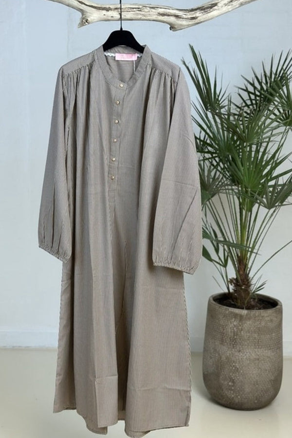 Gaspar Luna stripe brown