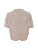 Black Colour Dell cardigan short sleeve natural