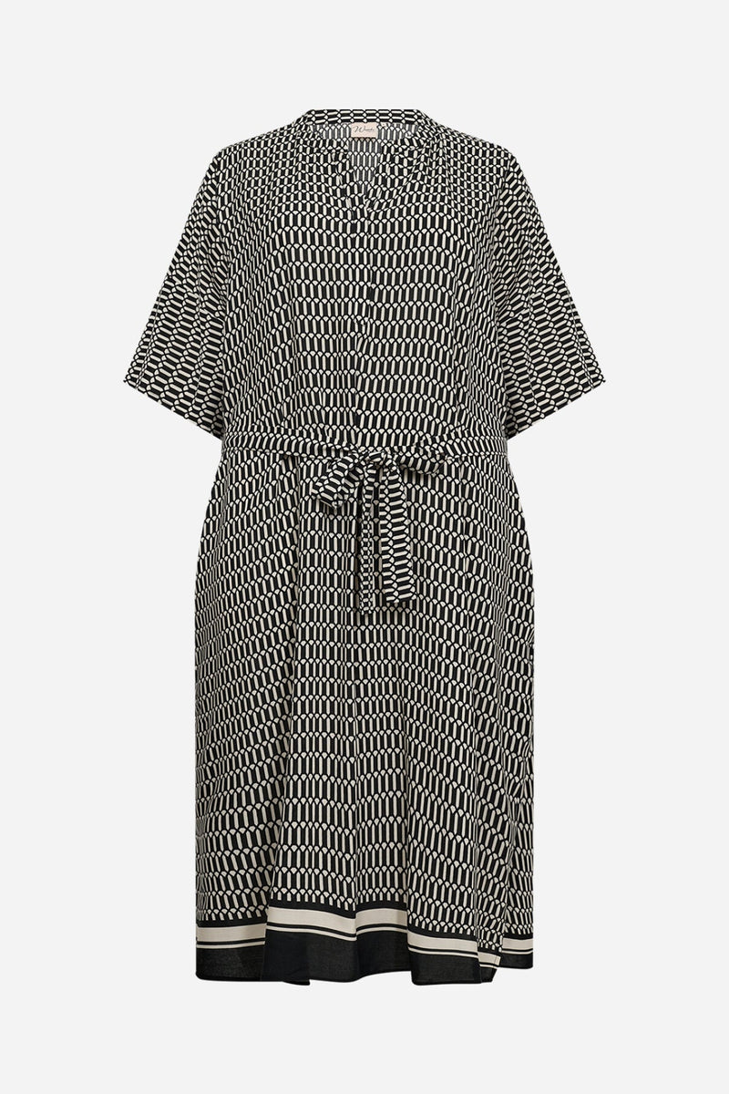 Wasabi Nora Dress Black/White