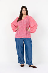 Wasabi Sahifa 1 blouse rapture rose