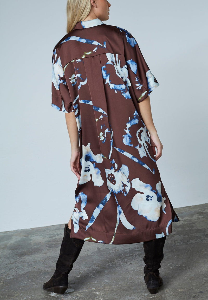 Love & Divine dress Choko-blue