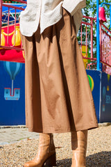Black Colour Abbie skirt camel