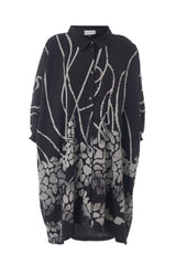 Gozzip Gerda oversized tunic black