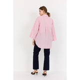 Wasabi Christin 2 shirt rose stripe