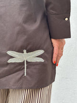 Gaspar Siena shirt chokolate