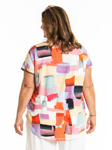 Gozzip Gitte t-shirt  multi colour print