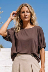 Prepair Athena t-shirt mocca