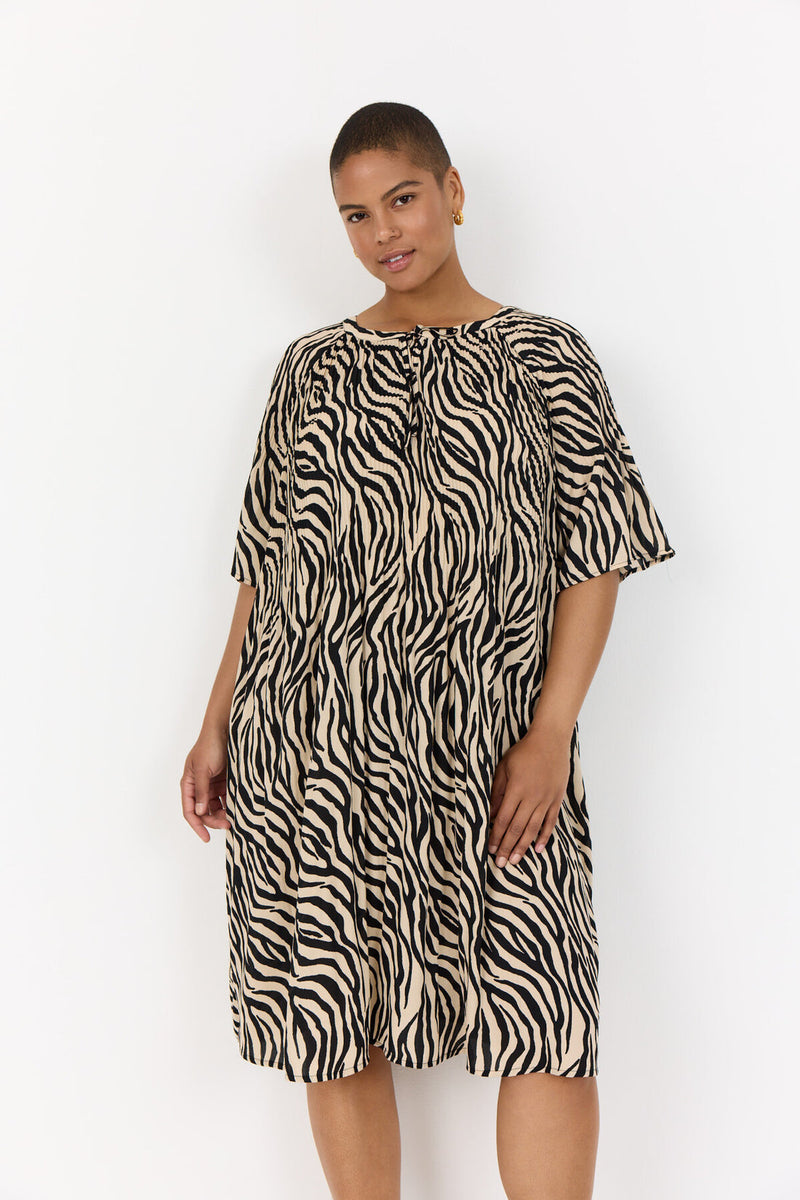 Wasabi Dress Loina Black/White