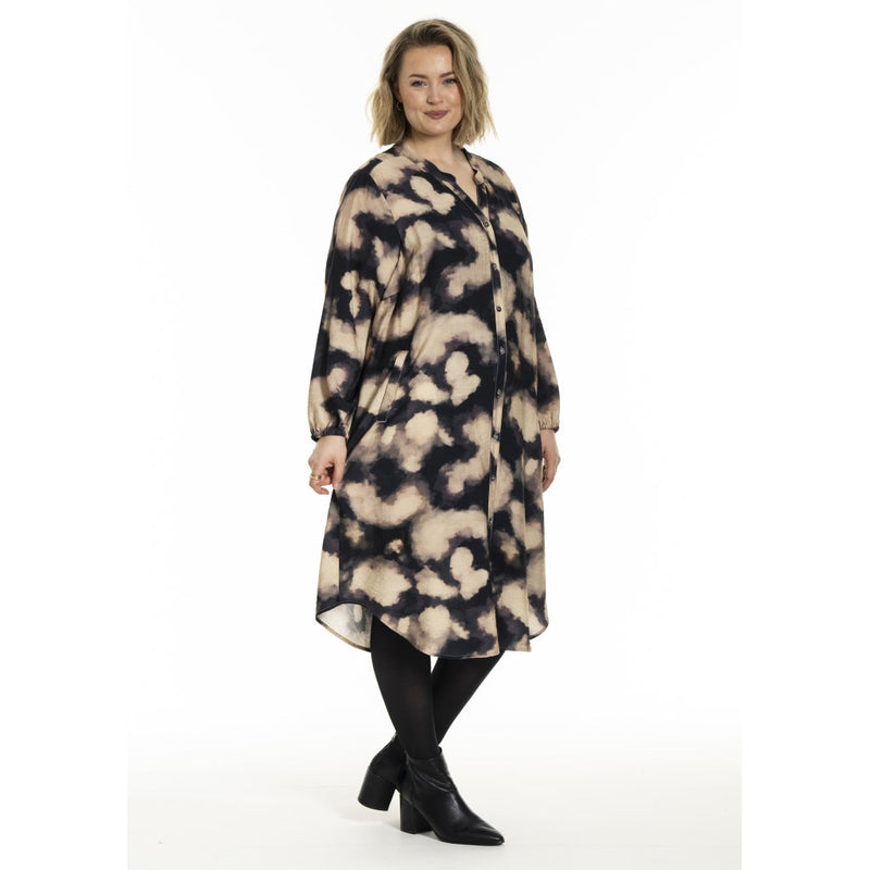 Gozzip Anja dress black cloud