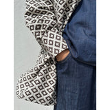 Gaspar Stockholm jaquard shirt brown