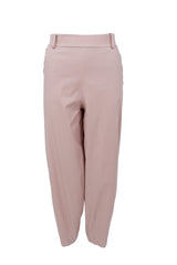 Black Colour Beate barrel pants powder