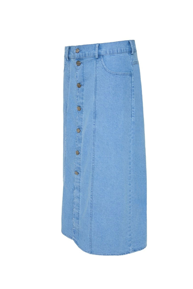 Ofelia Berit denim skirt light blue