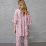 Love & Divine Love971-14 lace shirt mauve