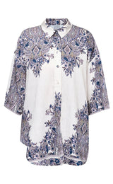 Love & Divine Love971-17 shirt champagne paisley