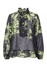 Love & Divine love1457 shirt green leaf