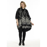 Gozzip Gerda oversized tunic black