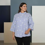 Cassiopeia Melissa blouse stripe blue