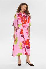 Nümph Tassy long dress lilac sachet