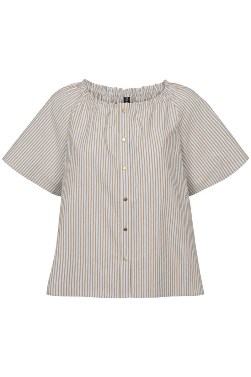 Prepair Melissa  blouse light blue beige