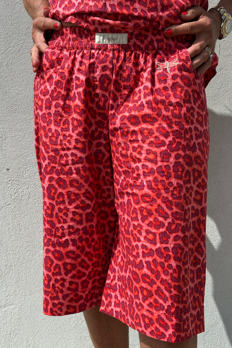 Gaspar  Honolulu bermuda poplin pink