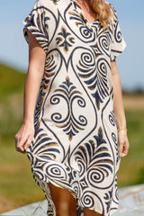 Black Colour Stella short dress malaka white