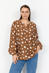 Wasabi Celia Blouse Brown