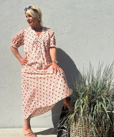 Gaspar  Tunø Flower dress rose