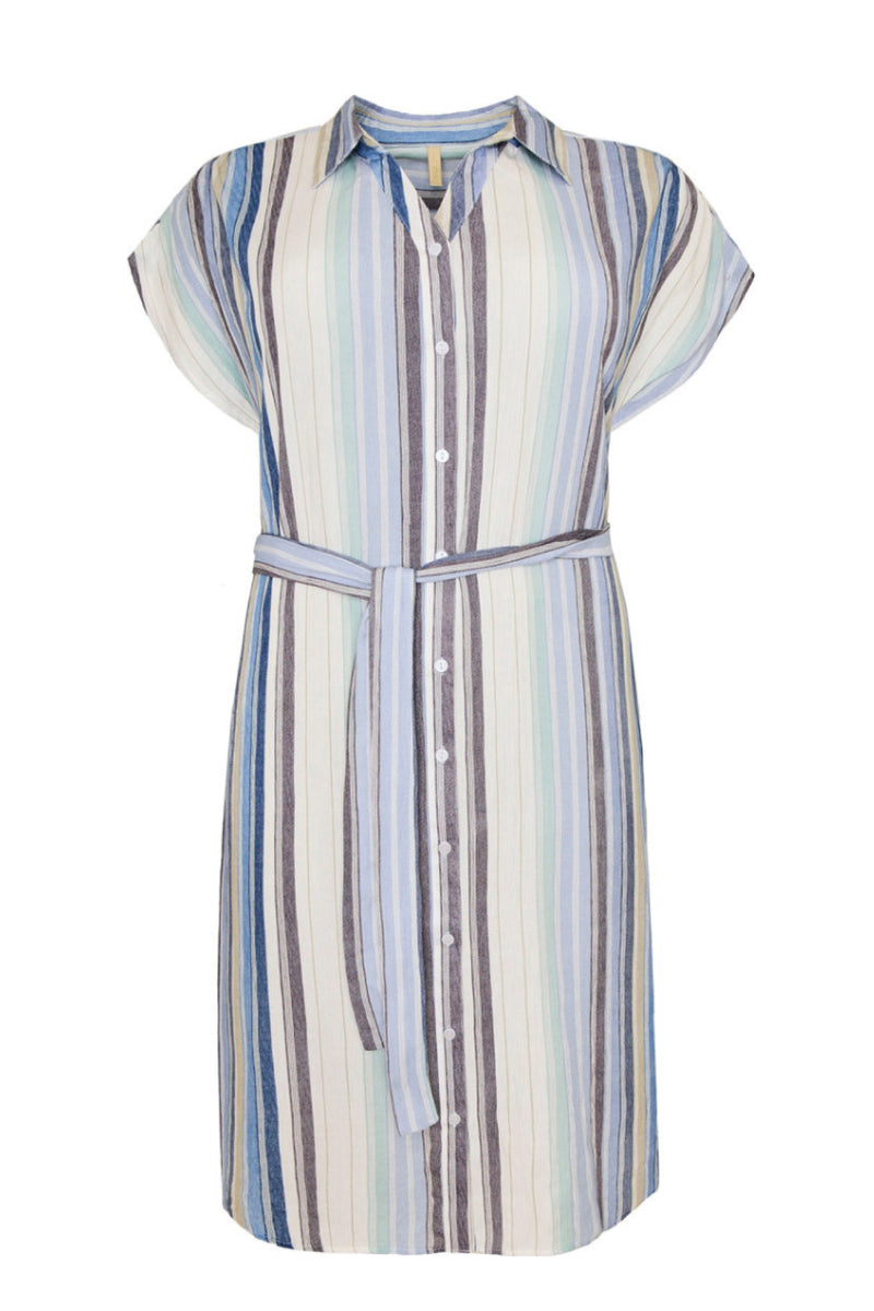 Cassiopeia Mimille dress blue stripe
