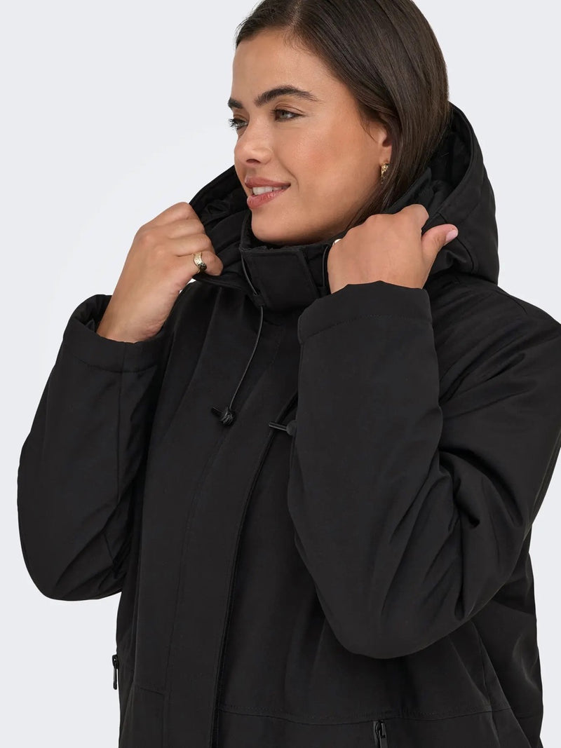 Only Carmakoma Kara life softshell/parka jacket black