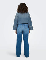 Only Carmakoma Willy Wide jeans medium blue