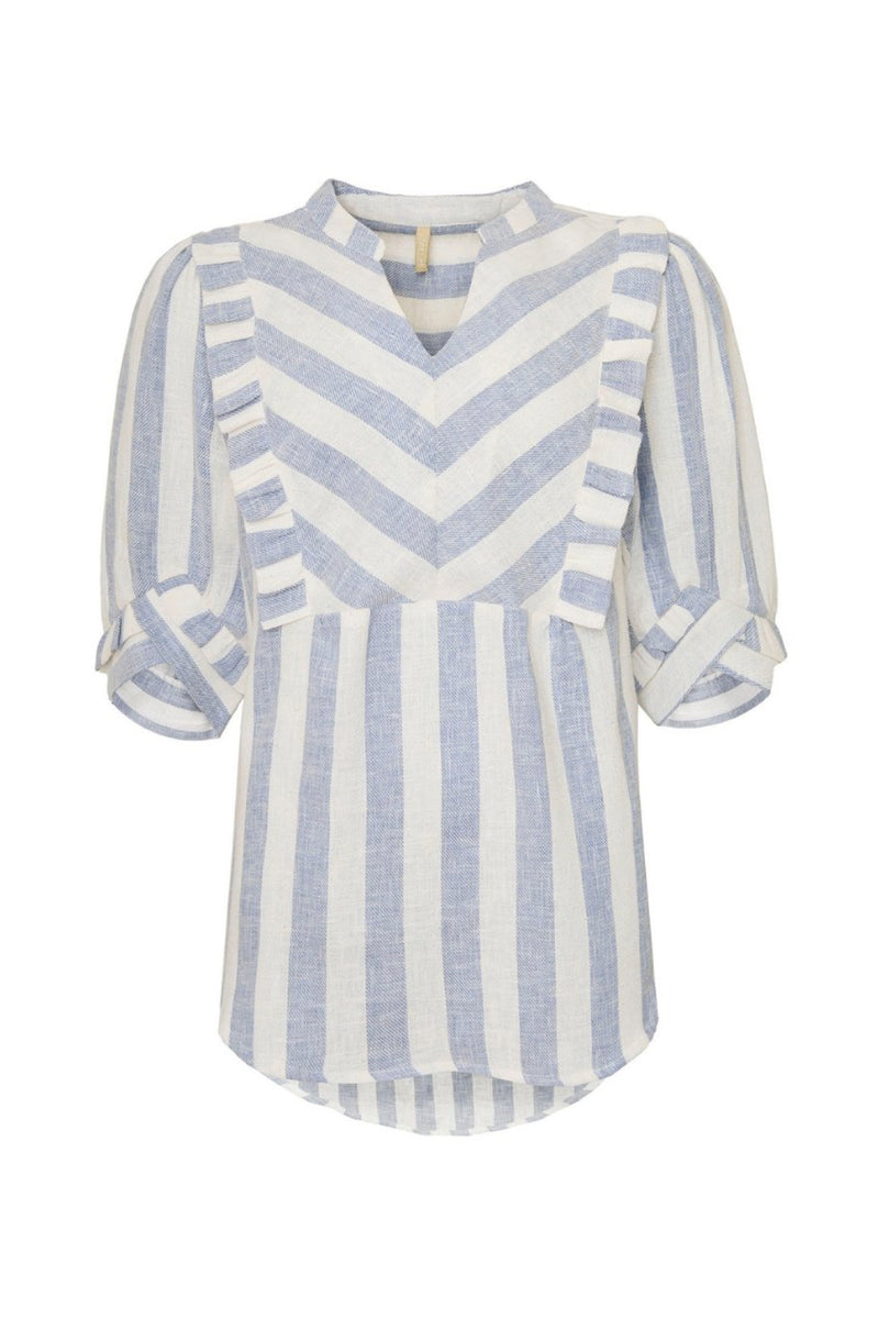 Ofelia Baria blouse blue stripe