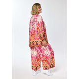 Gozzip Karina Pants Pink Print