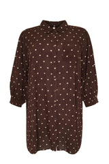 Cassiopeia Firella tunic brown