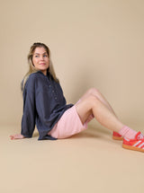 Black Colour  Box shorts rose