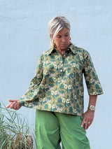 Gaspar Porto Butterfly print green